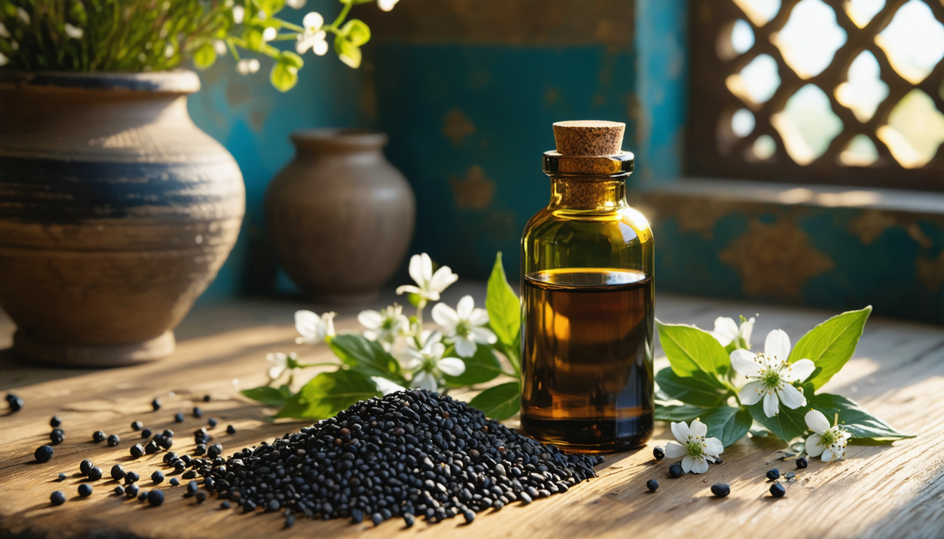 découvrez les vertus sacrées de l'huile de nigelle selon la tradition islamique prophétique, ses bienfaits naturels et ses usages pratiques pour la santé et le bien-être.