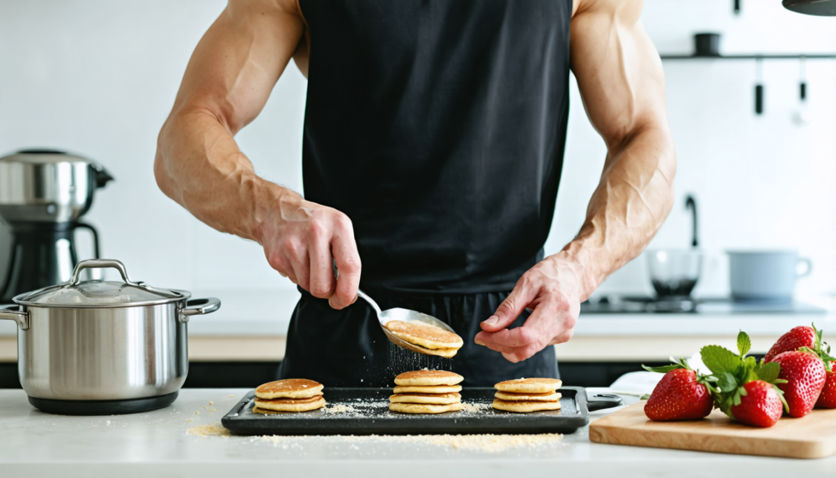 découvrez la recette facile et rapide des pancakes protéinés express, idéaux pour les sportifs pressés souhaitant allier goût et nutrition.