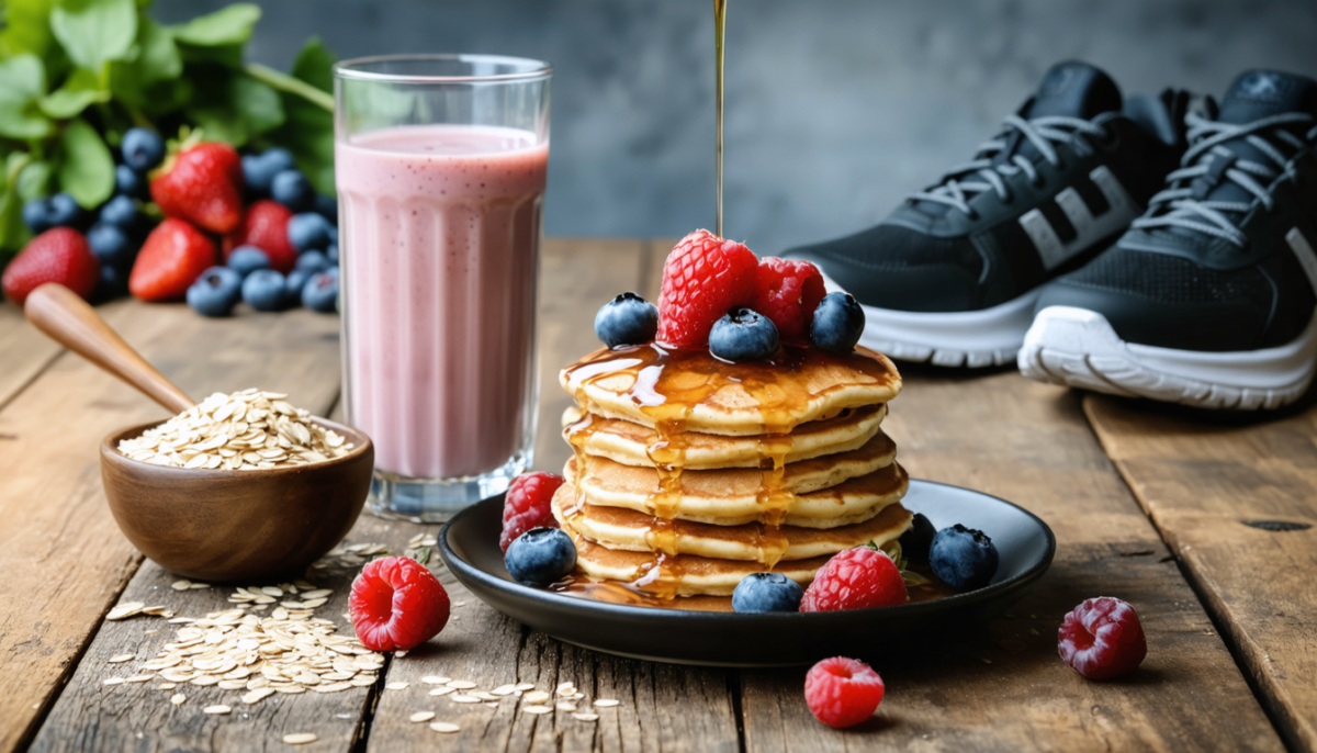 découvrez notre recette facile de pancakes protéinés express, idéale pour les sportifs pressés qui veulent allier rapidité et nutrition.