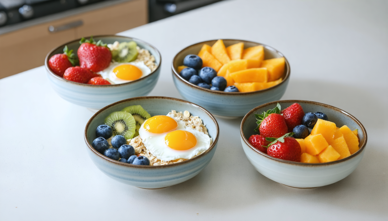 découvrez des recettes et aliments essentiels pour un petit déjeuner efficace en prise de masse, afin de maximiser vos gains musculaires dès le matin.