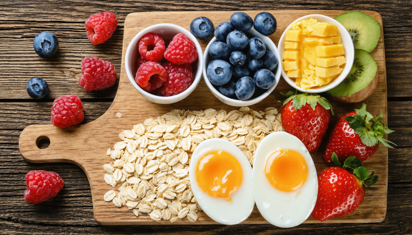 découvrez des recettes savoureuses et des aliments essentiels pour un petit déjeuner idéal qui favorise la prise de masse musculaire et booste vos gains efficacement.