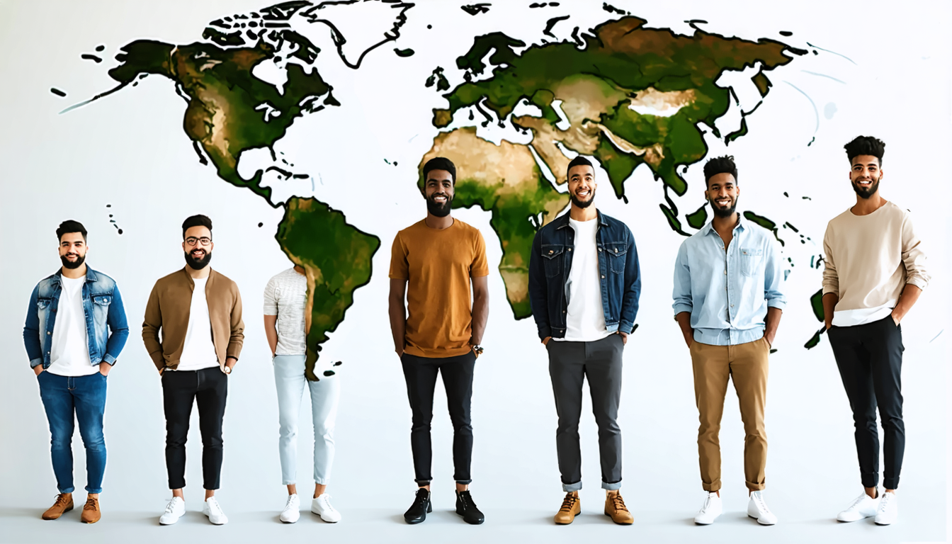 découvrez les statistiques détaillées sur la taille moyenne des hommes à travers le monde, accompagnées d'une analyse comparative approfondie pour mieux comprendre les variations globales.