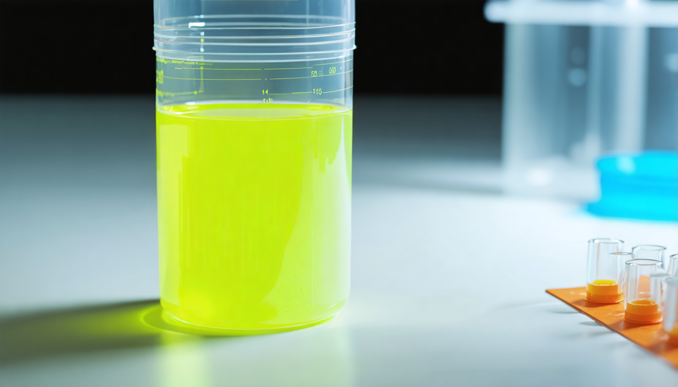 découvrez les causes de l'urine jaune fluo, les risques éventuels pour la santé et les signes d'alerte à surveiller afin de mieux comprendre ce phénomène.